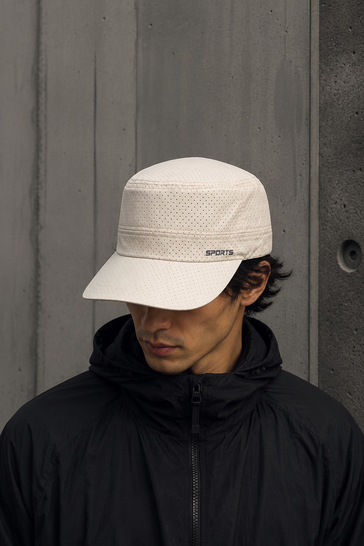 Külah Micro Air Technical Ivory Cap – Nefes Alan Hafif Şapka KLH7607