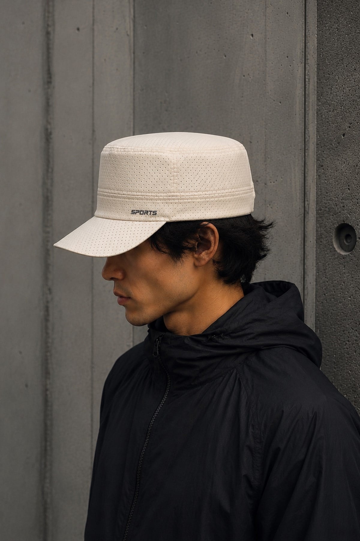 Külah Micro Air Technical Ivory Cap – Nefes Alan Hafif Şapka KLH7607