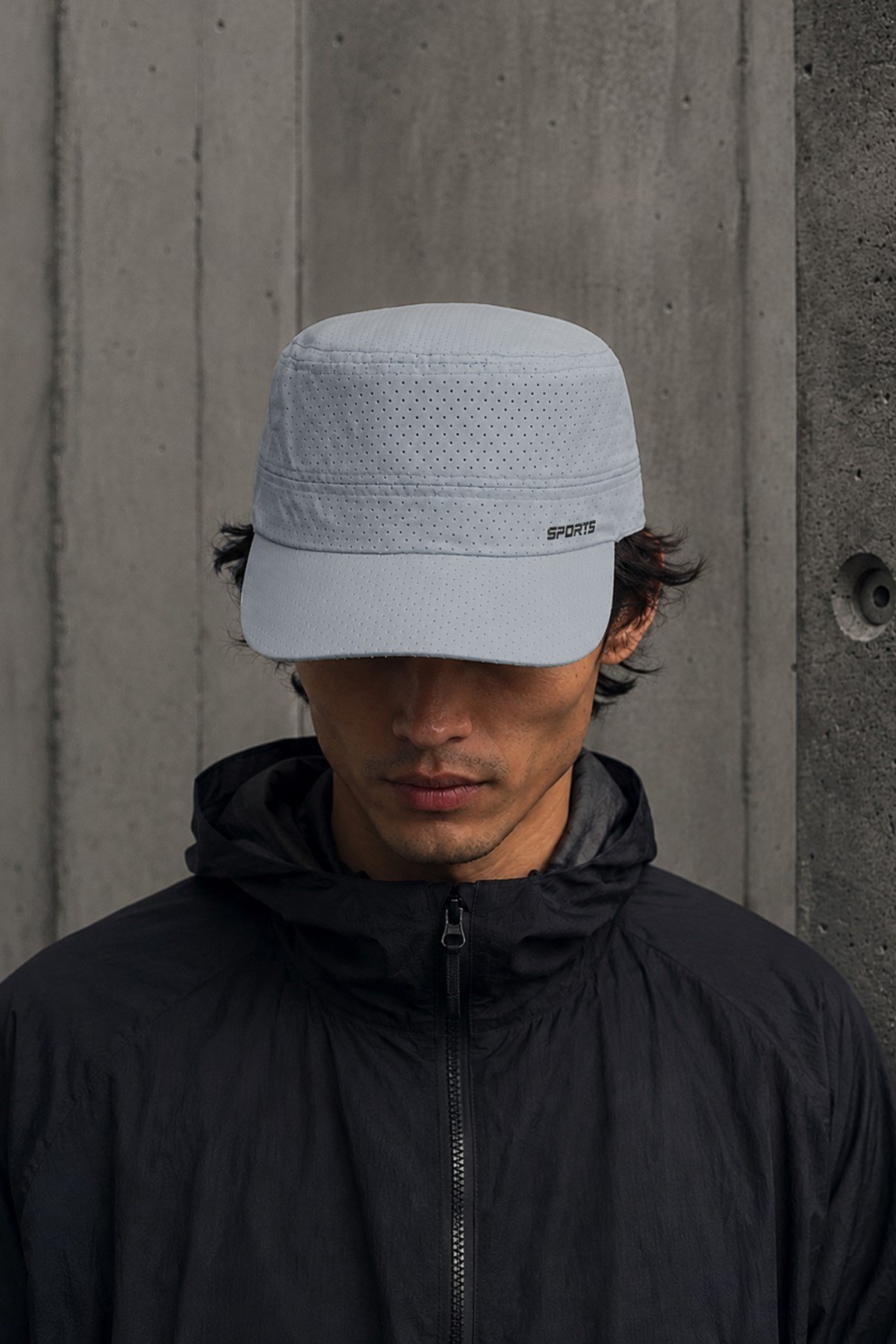 Külah Micro Air Technical Stone Gray Cap – Nefes Alan Hafif Şapka KLH7607