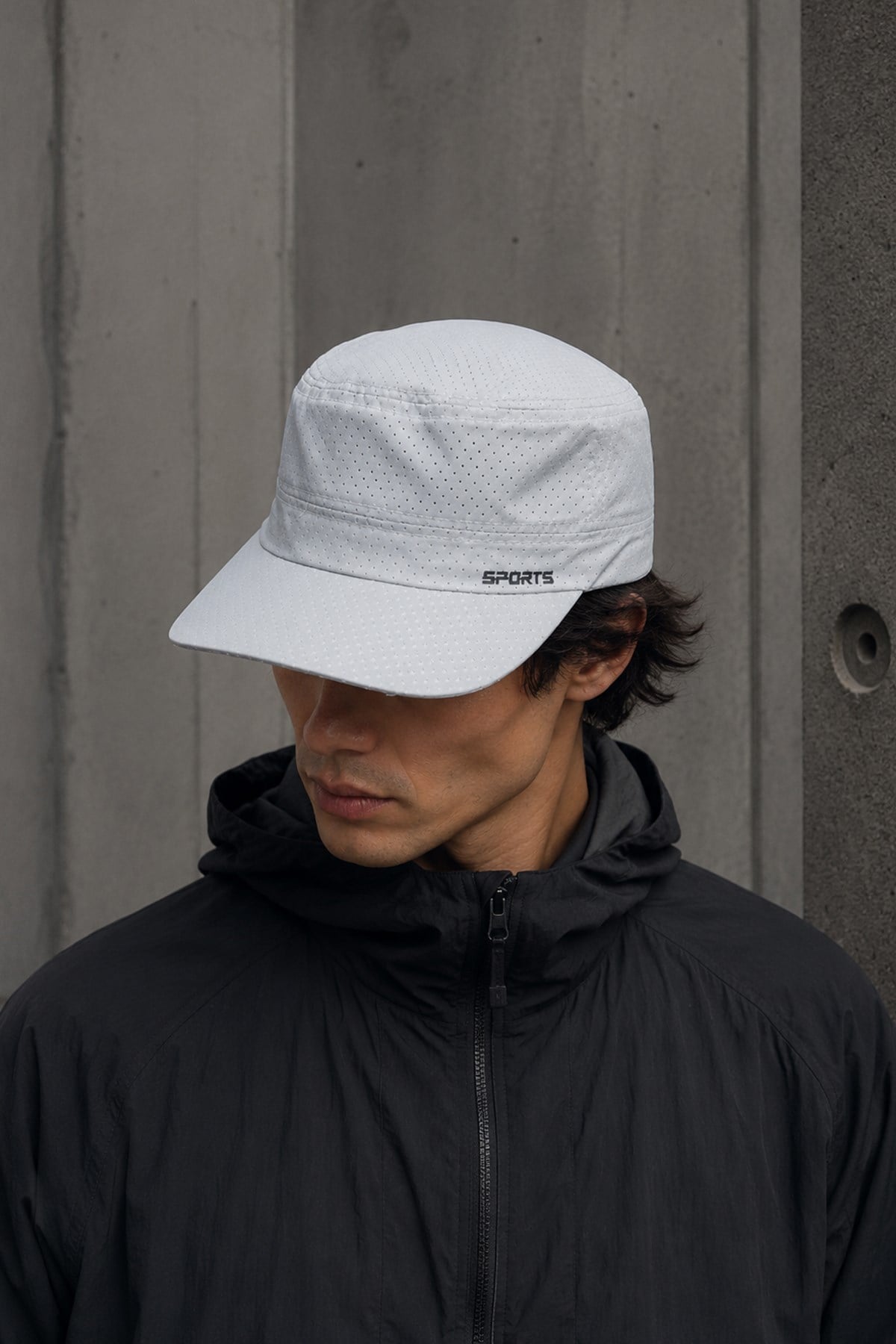 Külah Micro Air Technical Stone White Cap – Nefes Alan Hafif Şapka KLH7607