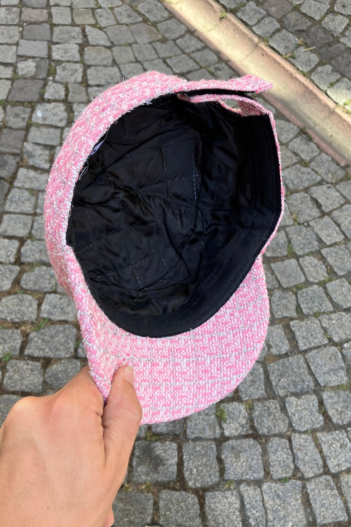 Külah Paris Tweed Cadet Cap – Pink KLH7604