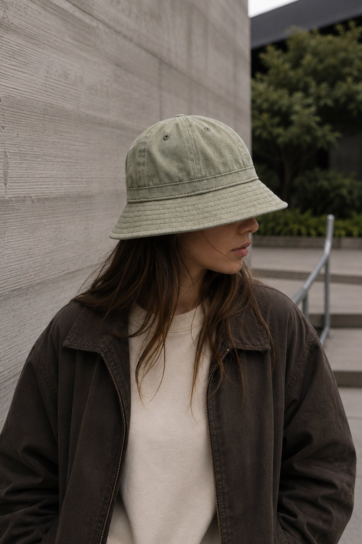 Külah Unisex Washed Bucket Şapka Pamuklu Balıkçı Şapkası KLH7603