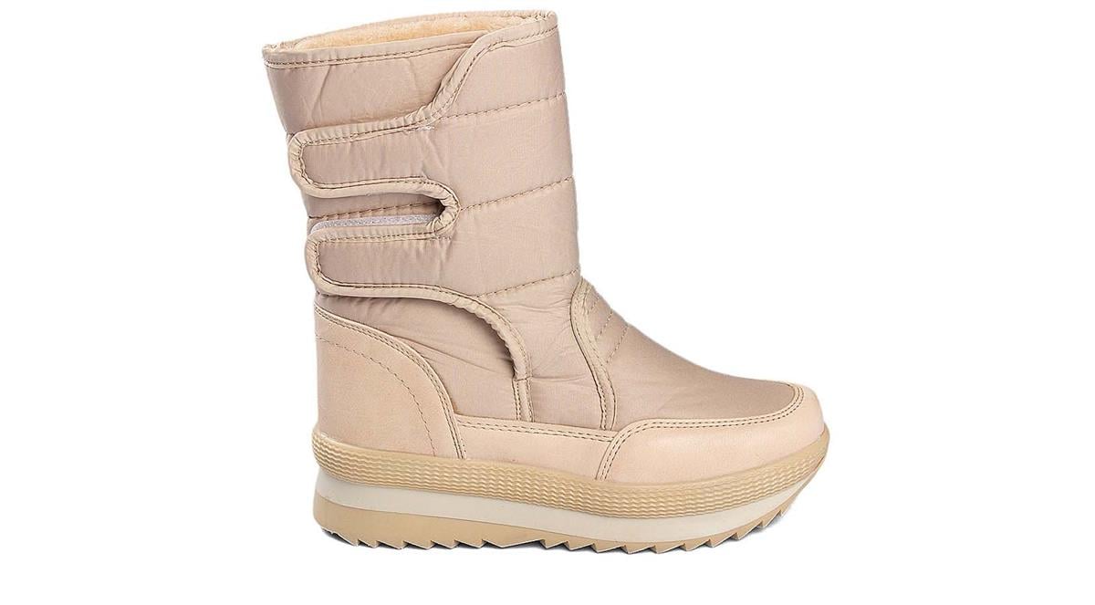 Toptan Bot Ayakkabı Toptan LEPONS LS 802 Z   36-40   BEJ - Dumanlar Ayakkabı Dumanlar