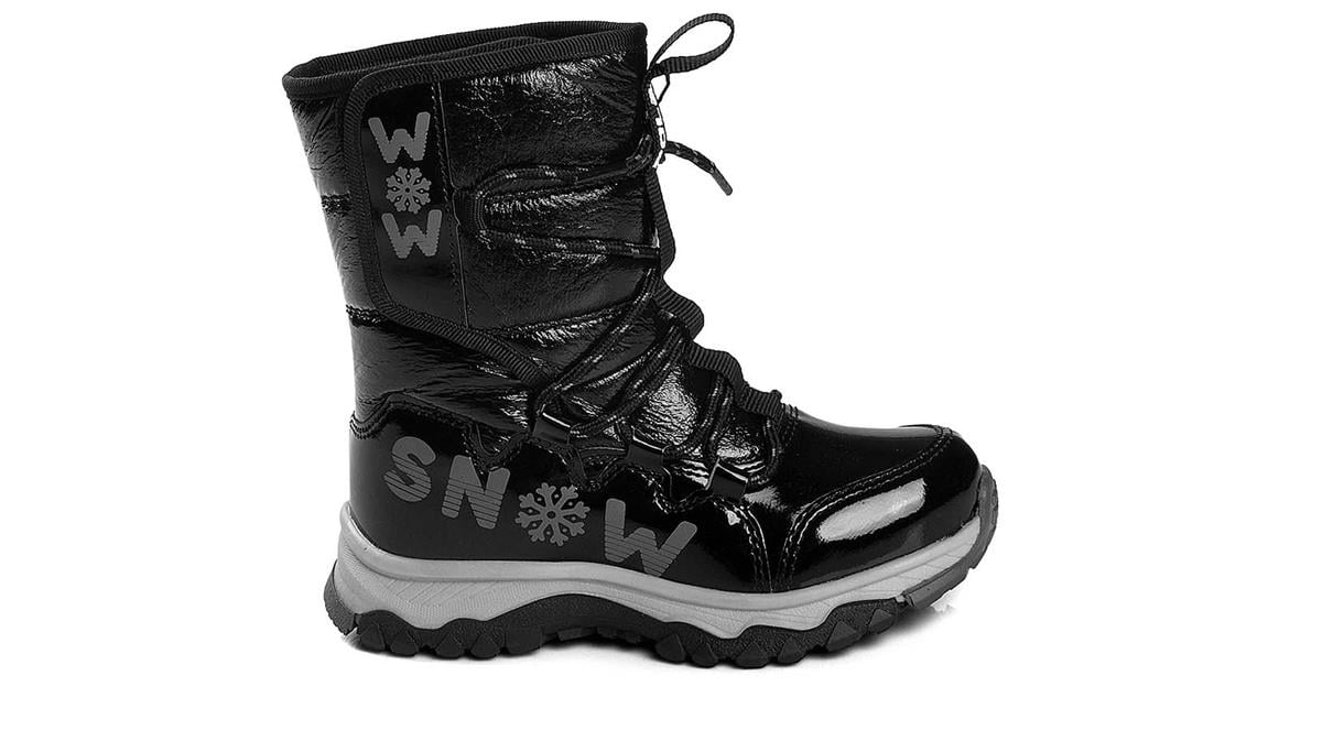 Toptan Bot Ayakkabı Toptan POLACT PO 24081 F   31-35   SİYAH - Dumanlar Ayakkabı Dumanlar