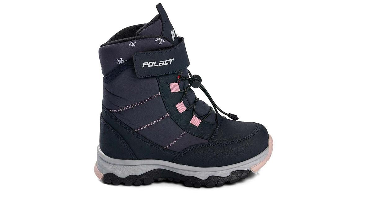 Toptan Bot Ayakkabı Toptan POLACT PO 24080 F   31-35   LACİ PEMBE - Dumanlar Ayakkabı Dumanlar