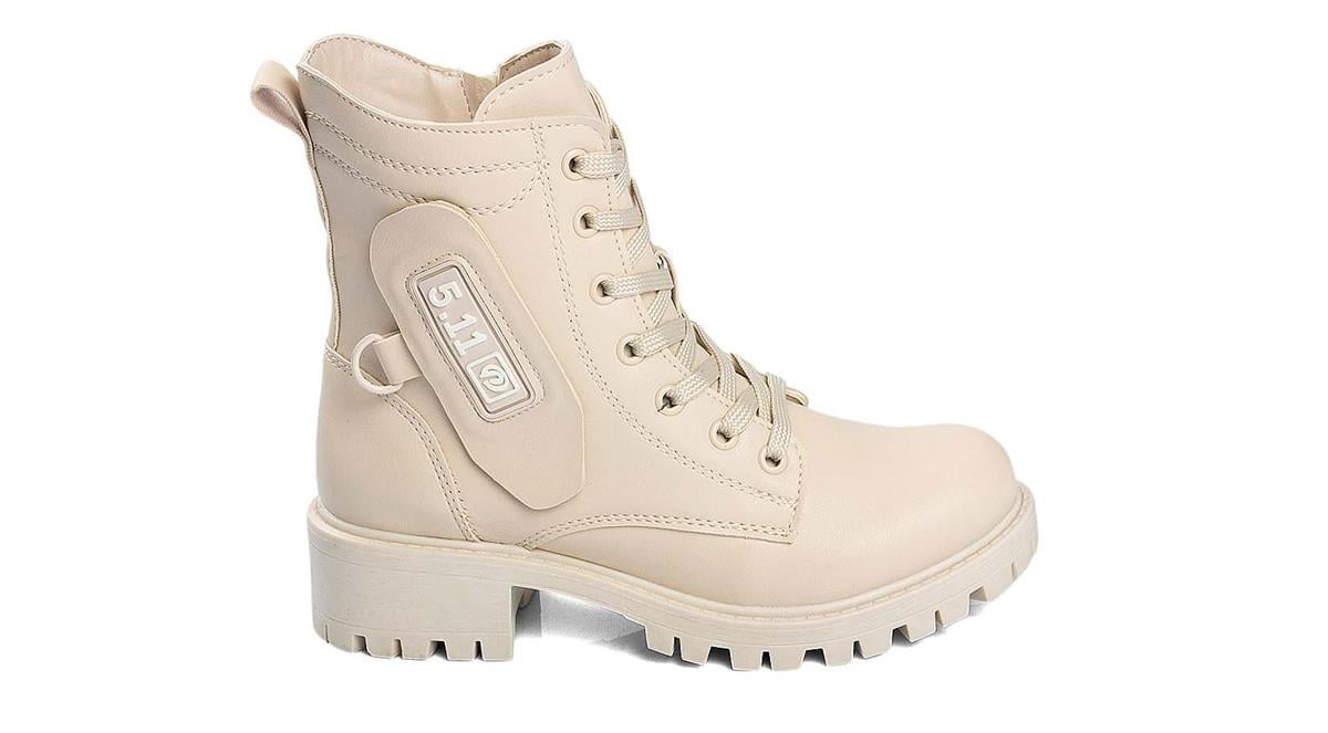 Toptan Bot Ayakkabı Toptan POLACT PO 24024 Z   36-40   BEJ - Dumanlar Ayakkabı Dumanlar