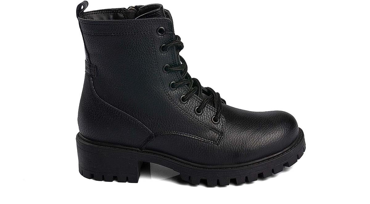 Toptan Bot Ayakkabı Toptan POLACT PO 23008 Z   36-40   SİYAH - Dumanlar Ayakkabı Dumanlar