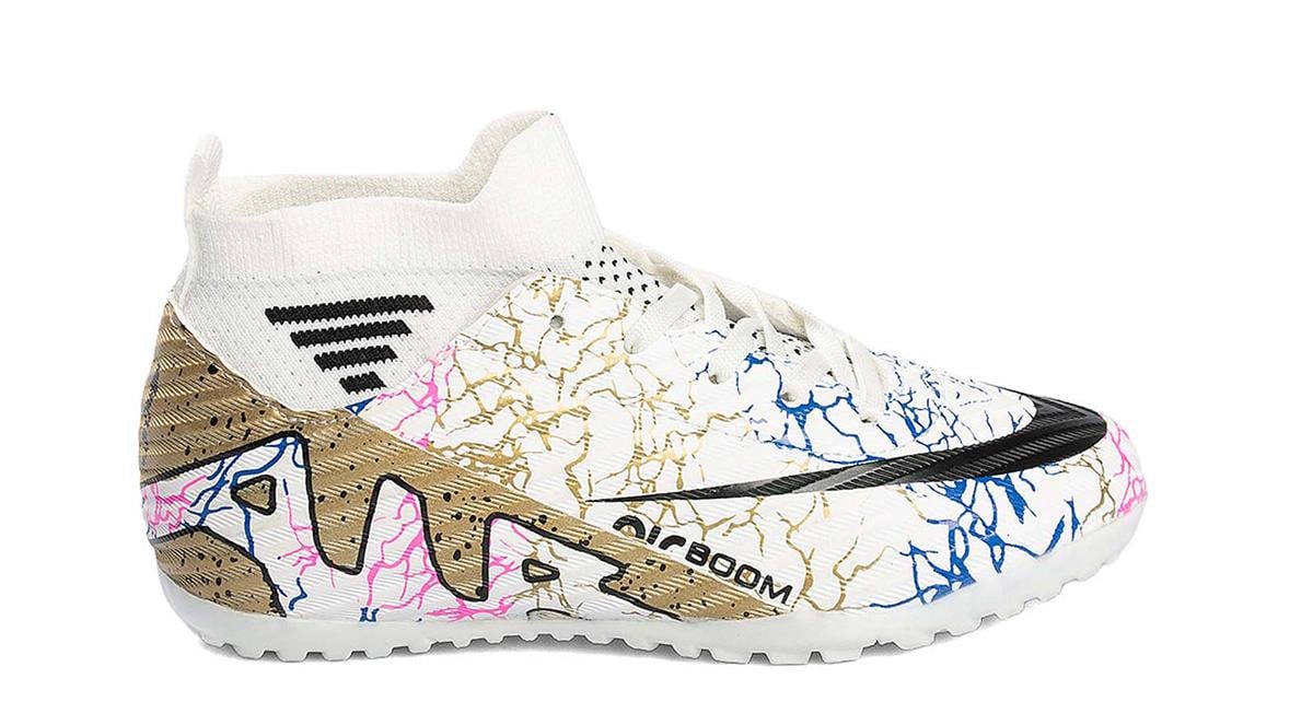 Toptan Futbol Ayakkabı Toptan LALİGA LL 565 F.HS   31-35   BEYAZ ALTIN - Dumanlar Ayakkabı Dumanlar