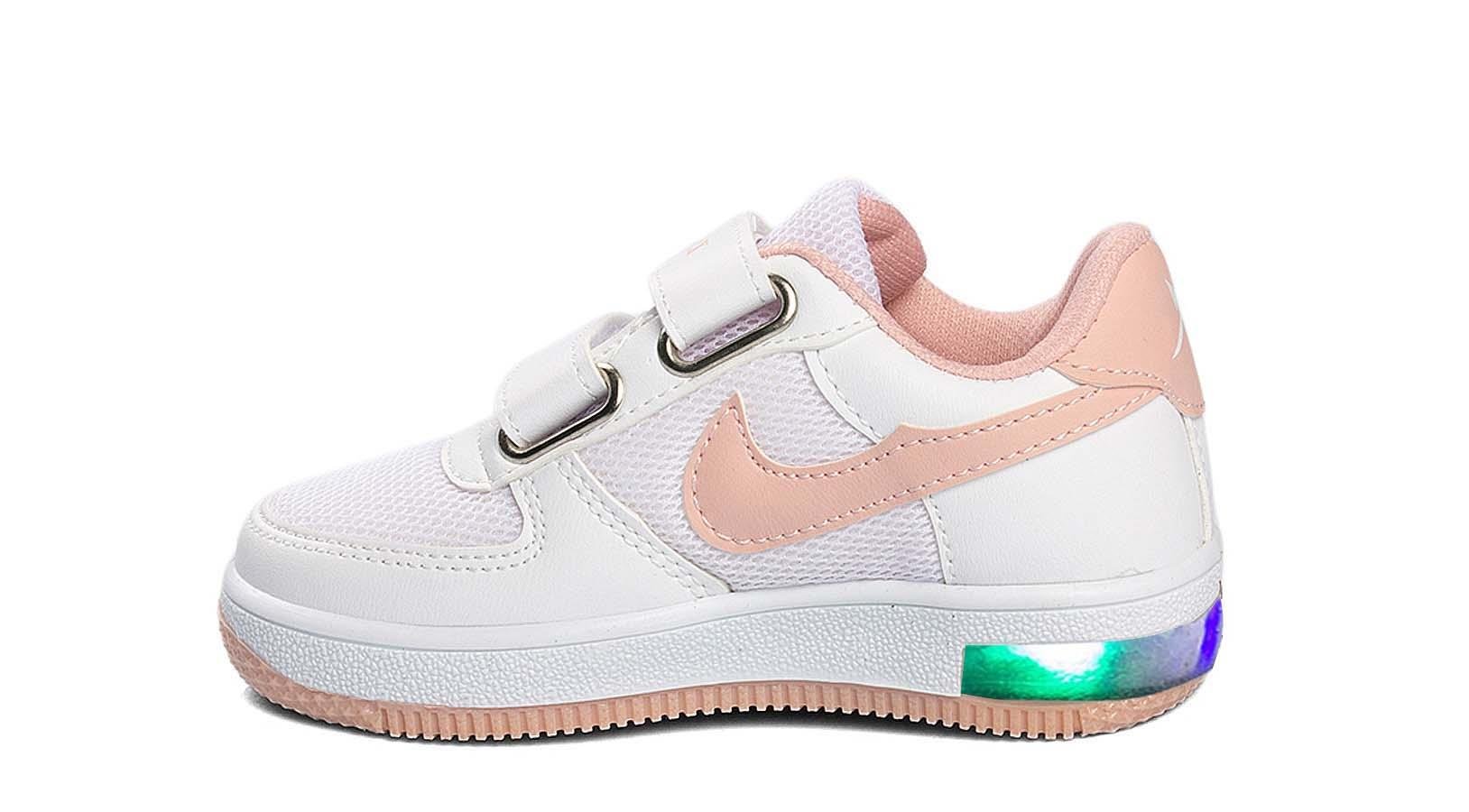 Toptan Spor Ayakkabı Toptan PHONEX PH 79 P   26-30   BEYAZ PUDRA - Dumanlar Ayakkabı Dumanlar