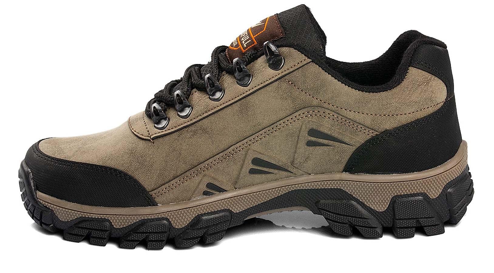 Toptan TREKKING Ayakkabı Toptan W.FULL WD 3007 M TRK   40-44   VİZON SİYAH - Dumanlar Ayakkabı Dumanlar