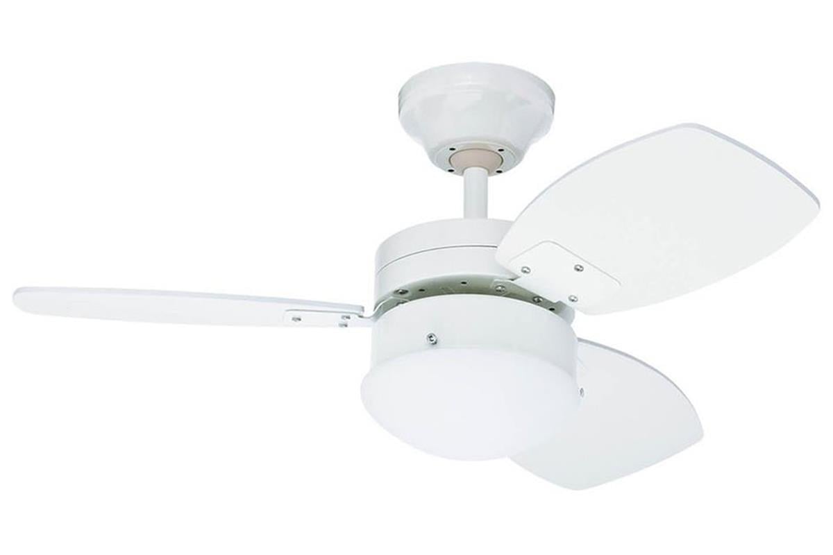 Revolutions - Sprite Beyaz - 76 Cm. Aydınlatmalı Tavan VantilatörüHunterFan