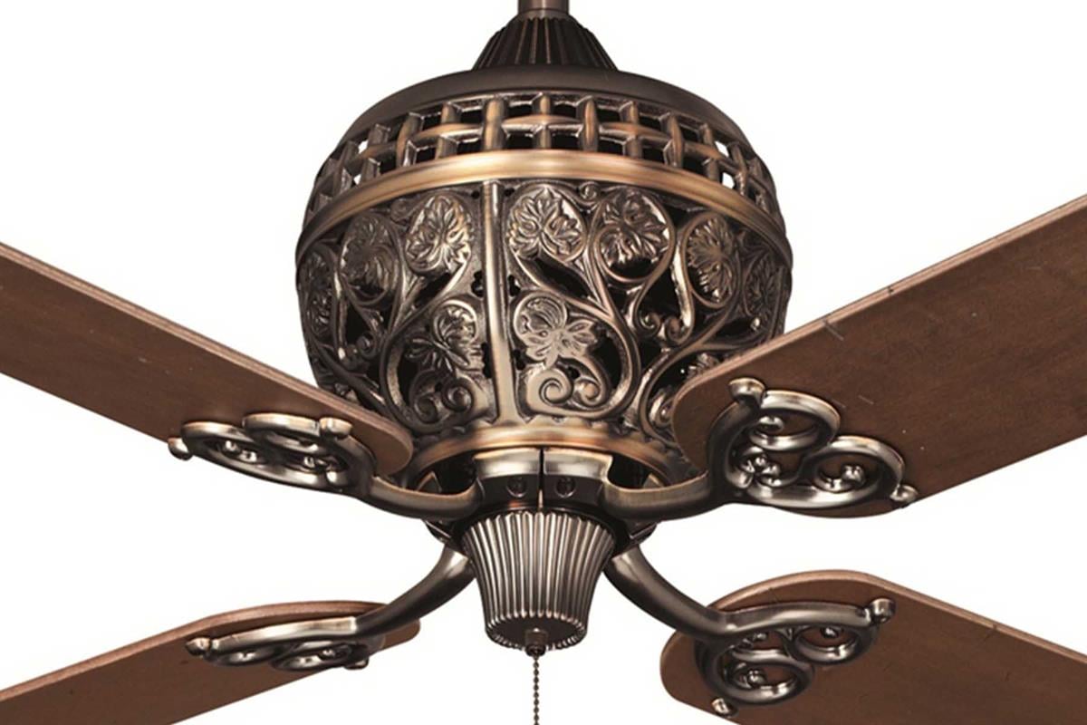 1886 Series Kehribar Bronz - 132 Cm. Tavan VantilatörüHunterFan
