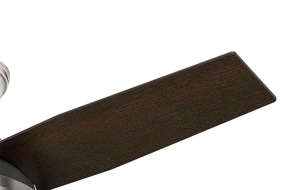 Dante Fırçalanmış Nikel - 112 Cm. Aydınlatmalı Tavan VantilatörüHunterFan