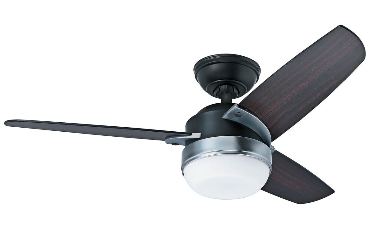 Nova Mat Siyah - 107 Cm. Aydınlatmalı Tavan VantilatörüHunterFan