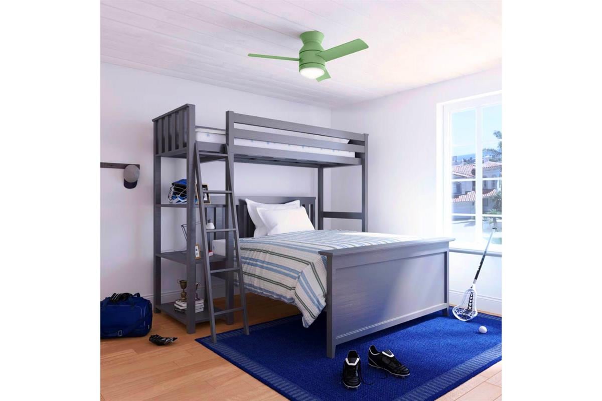 Dublin Solgun Yeşil - 112 Cm. Aydınlatmalı Tavan VantilatörüHunterFan