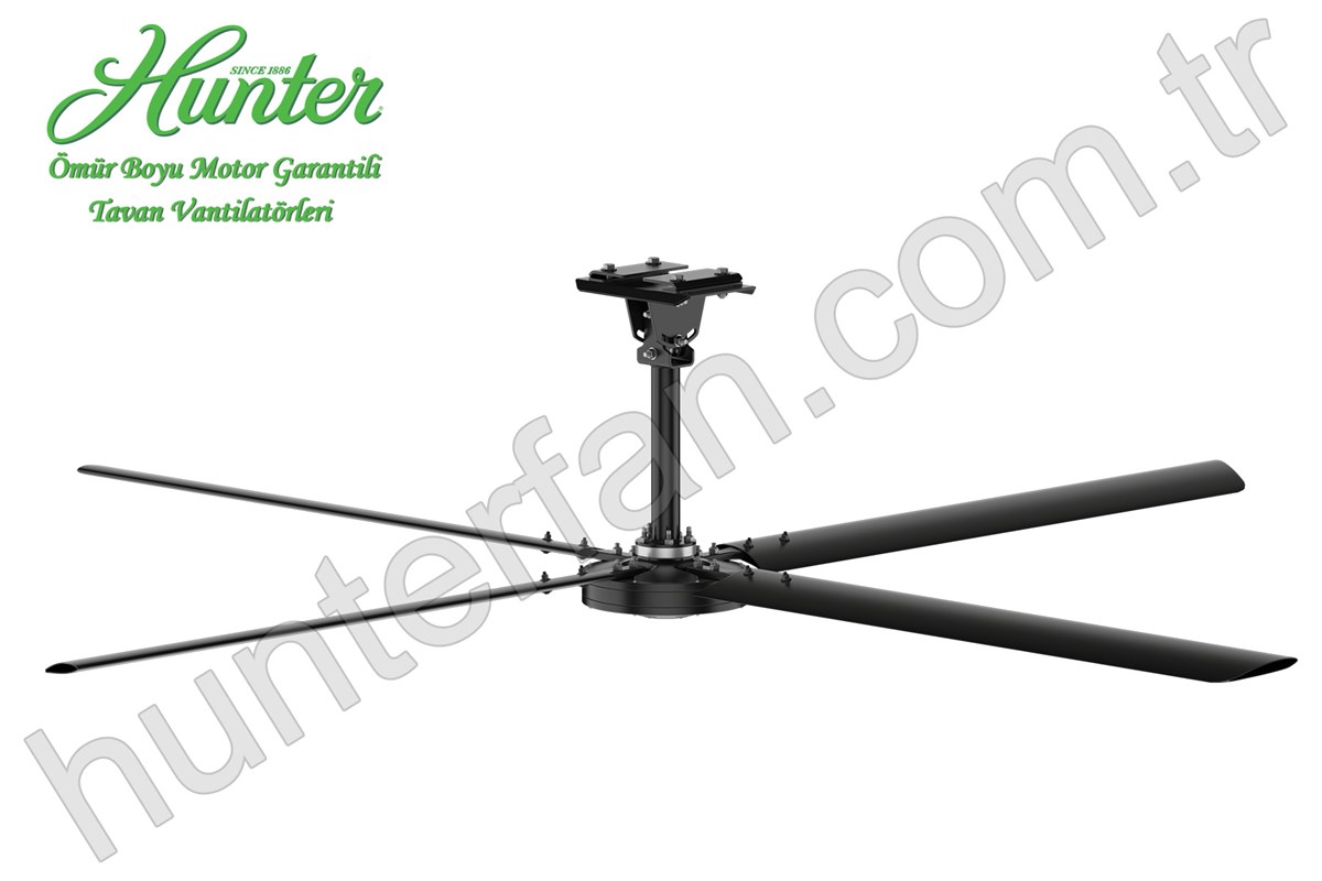 XP - 366 Cm. Çapında Endüstriyel Geniş Alan Tavan VantilatörüHunterFan