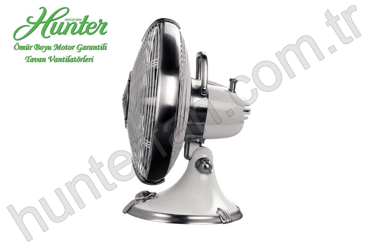 Metropolitan Beyaz Masa FanıHunterFan