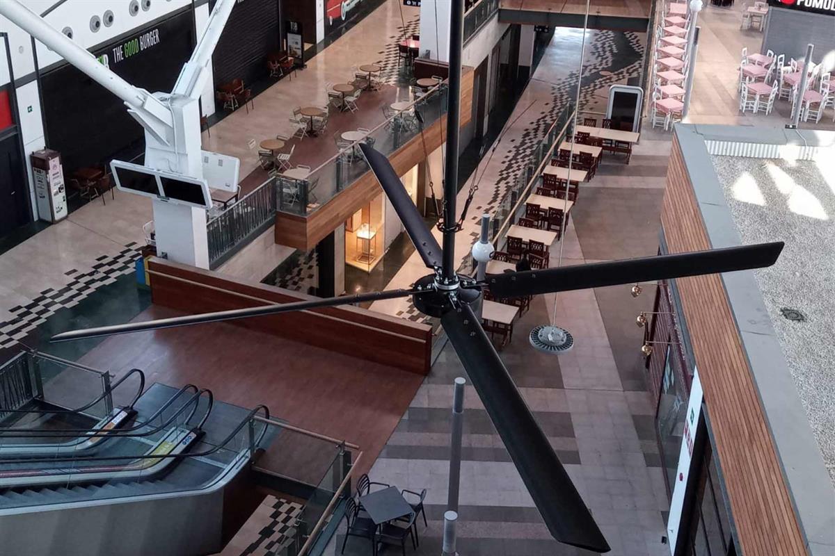 ECO - 366 Cm. Çapında Endüstriyel Geniş Alan Tavan VantilatörüHunterFan