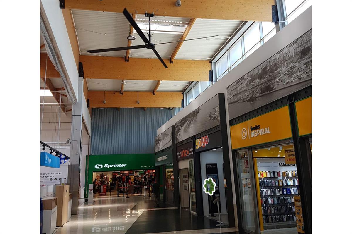 ECO - 488 Cm. Çapında Endüstriyel Geniş Alan Tavan VantilatörüHunterFan