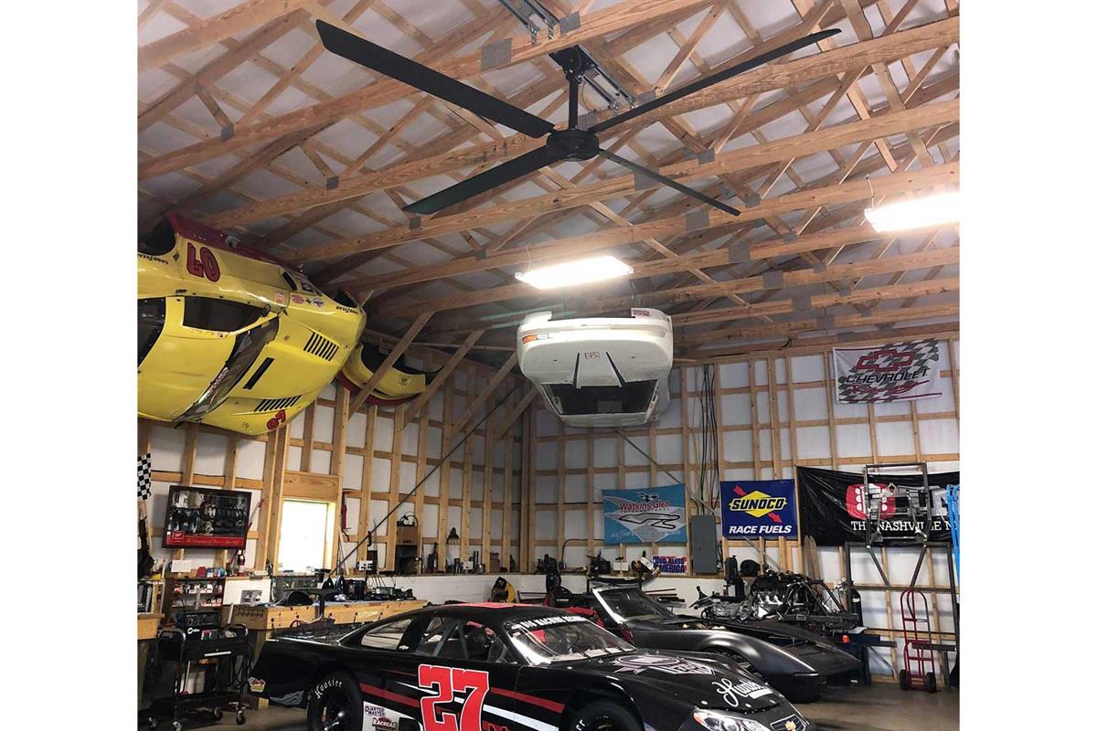 ECO - 488 Cm. Çapında Endüstriyel Geniş Alan Tavan VantilatörüHunterFan