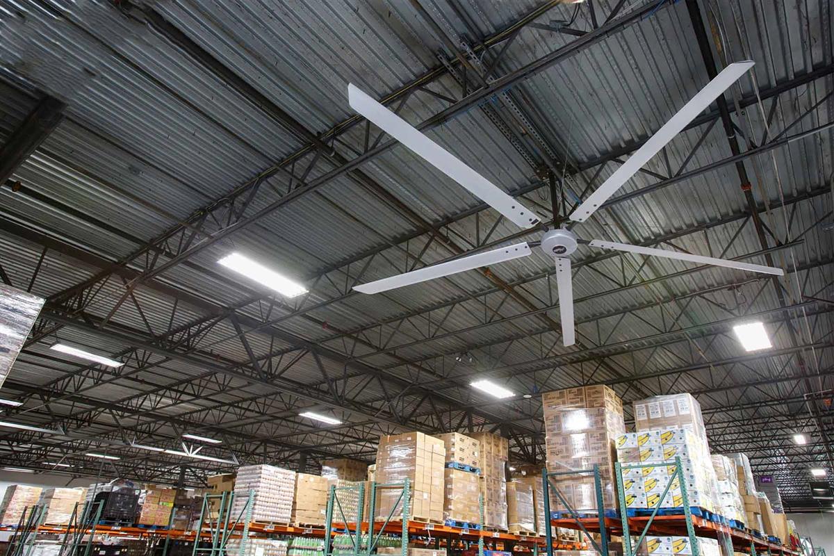 TITAN - 610 Cm. Çapında Endüstriyel Geniş Alan Tavan VantilatörüHunterFan