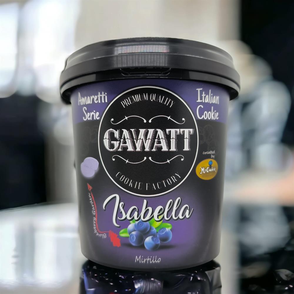 Gawatt Isabella: Yaban mersinli Kurabiye 250gr. (Italian Cookie Amaretti Seri)