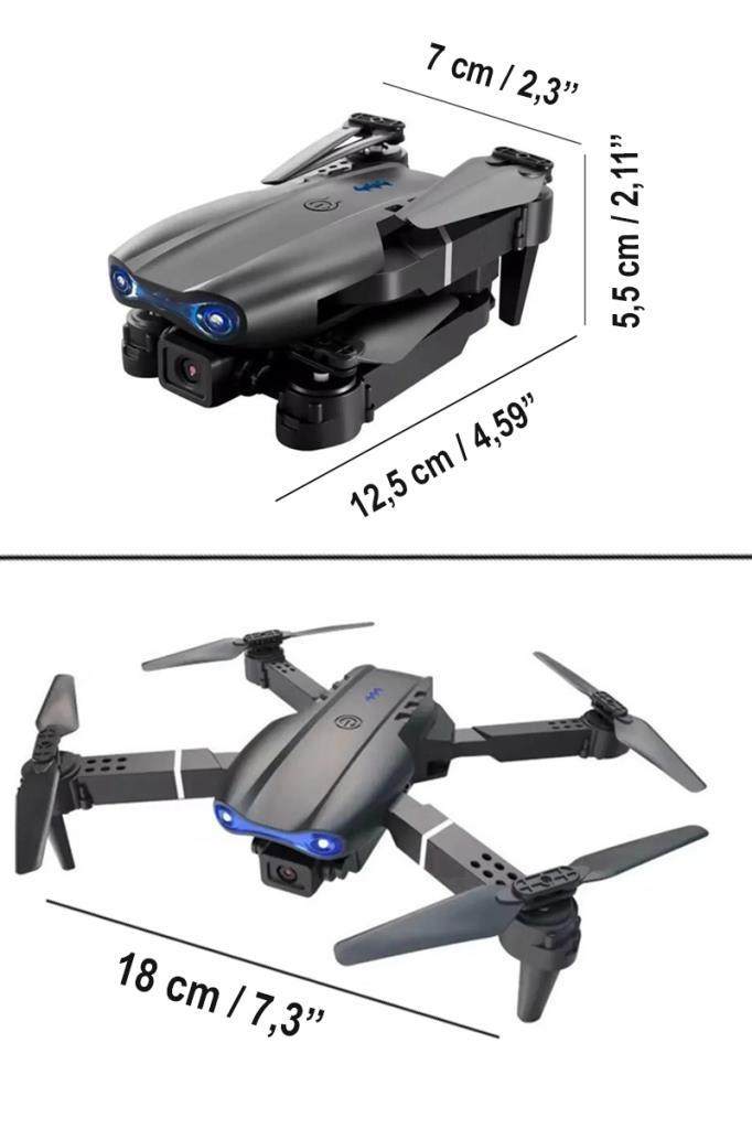 Tıfıl ToysÇantalı Kameralı Katlanır Şarjlı Drone (ITEM KOD : E99)