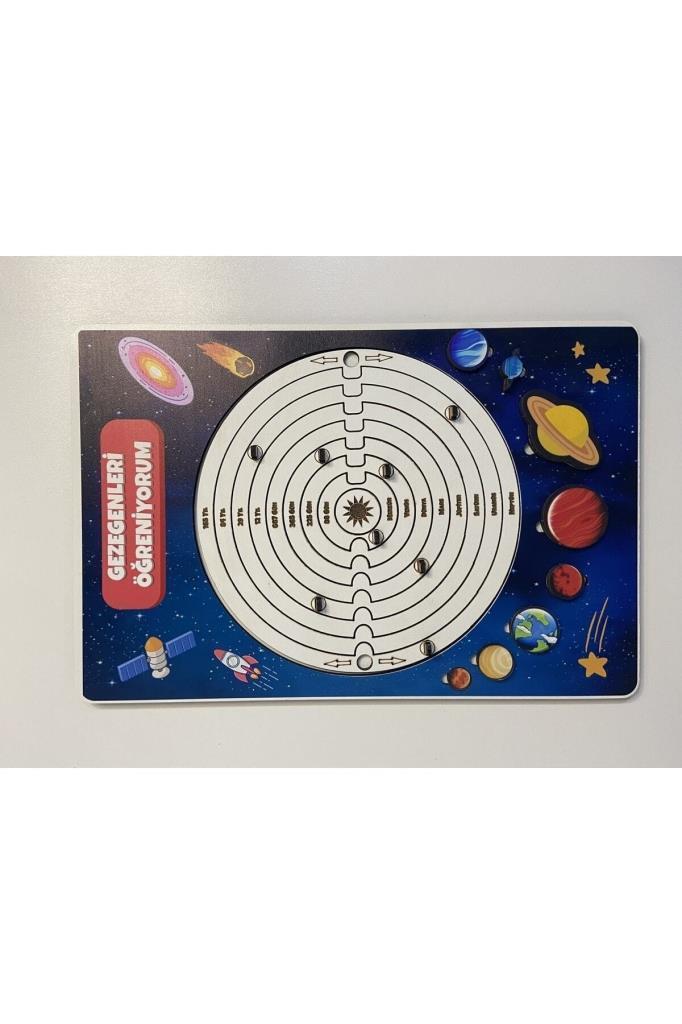 Moon BeaversMoon Beavers Gezegenleri Öğreniyorum Güneş Sistemimiz 83020,Eğitici Öğretici Ahşap Oyuncak