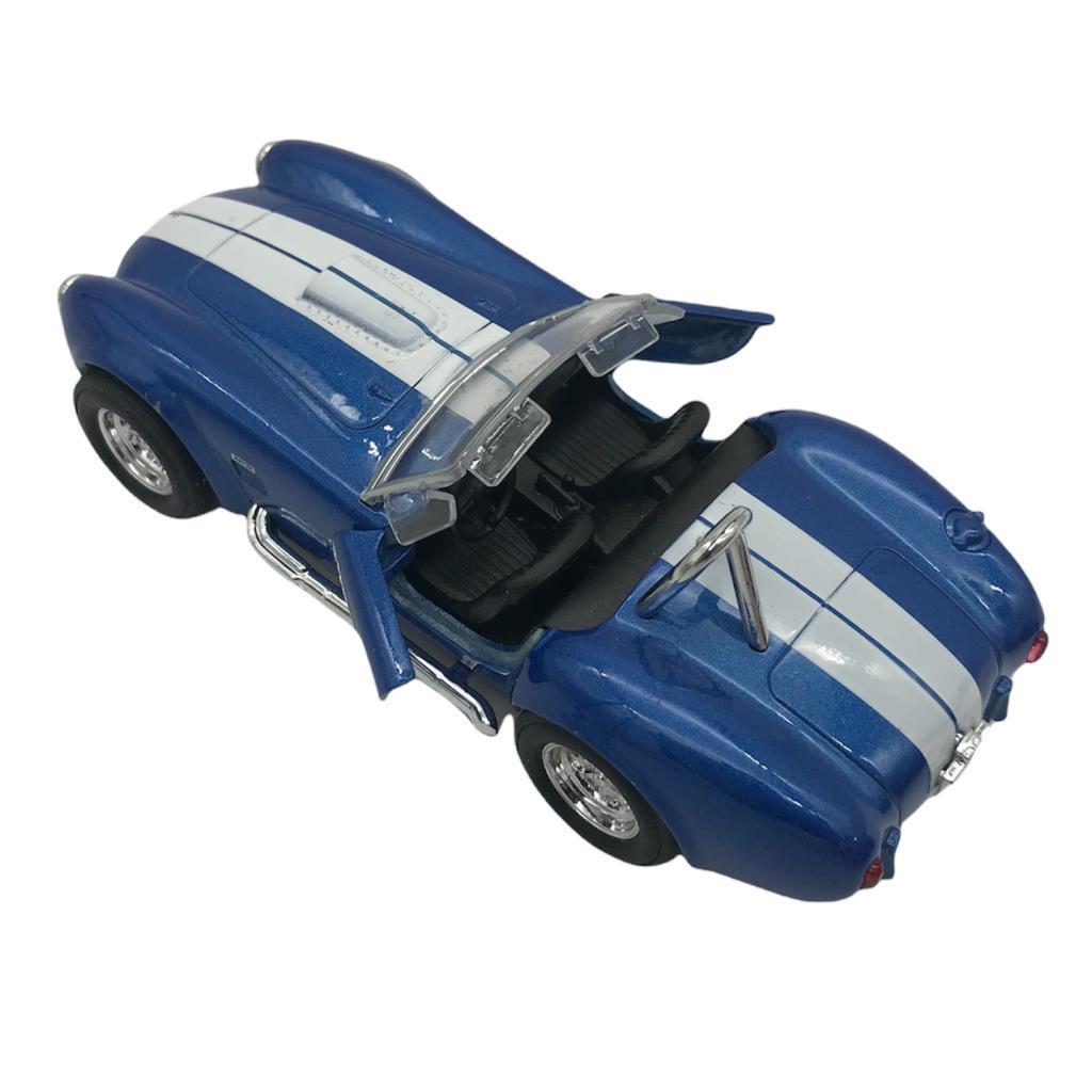 FARBUFarbu Oyuncak 1:38 Metal Çek Bırak Araba 1965 Shelby Cobra 427 S/C 43761D