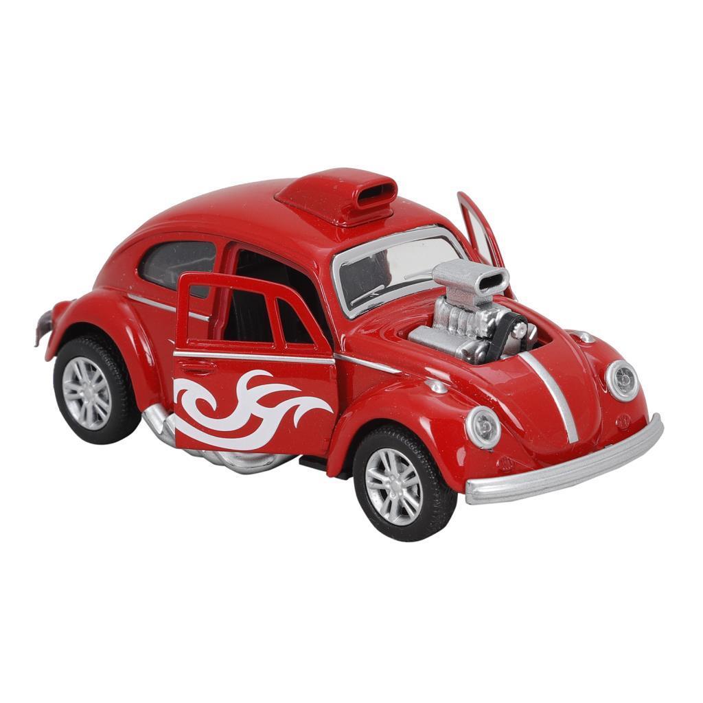 BİRLİK OYUNCAKBirlik Metal Işıklı Motorlu Çekbırak Araba VW Tosbağa 1:36 - FY6757-12D