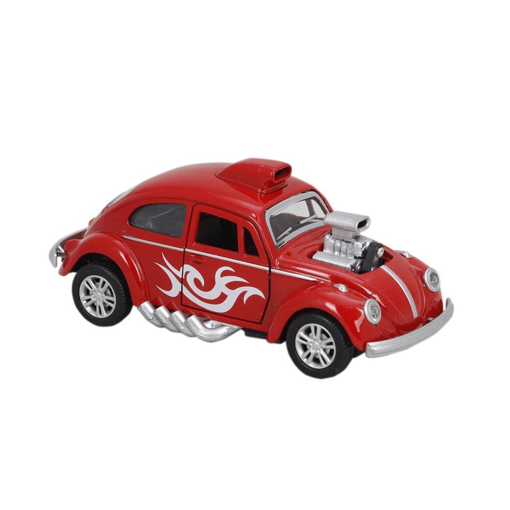 BİRLİK OYUNCAKBirlik Metal Işıklı Motorlu Çekbırak Araba VW Tosbağa 1:36 - FY6757-12D