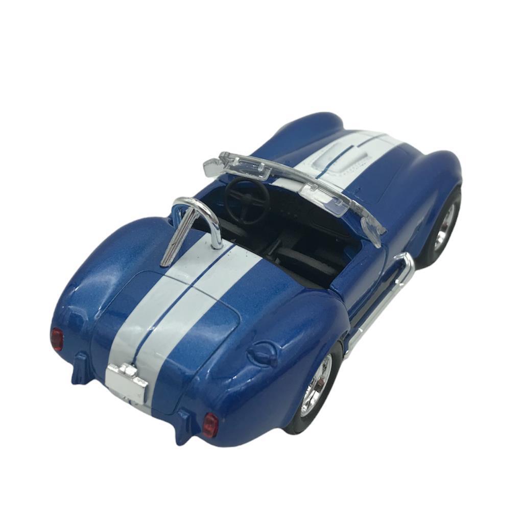 FARBUFarbu Oyuncak 1:38 Metal Çek Bırak Araba 1965 Shelby Cobra 427 S/C 43761D