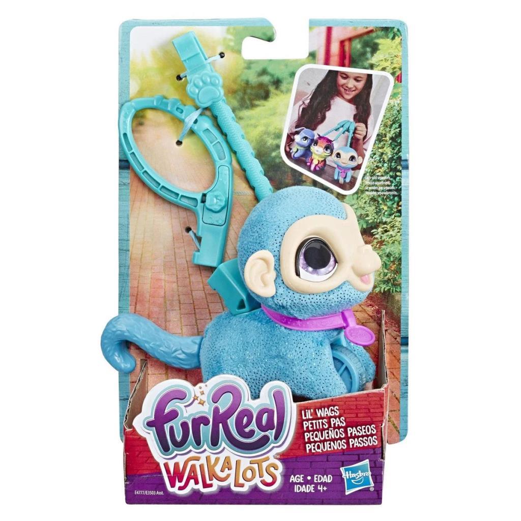 HASBROHasbro Fur Real Yürüyen Minik Dostlarım Mavi Maymun E3503-E4777