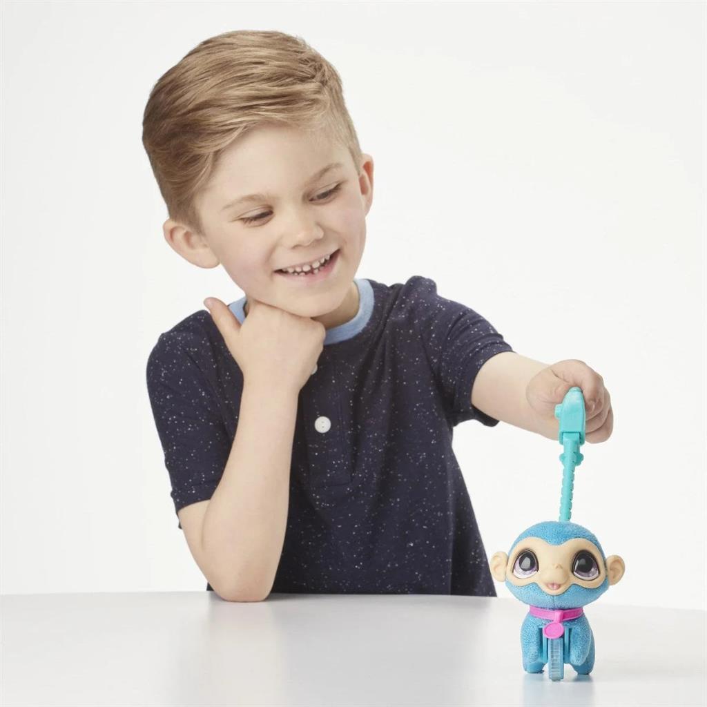 HASBROHasbro Fur Real Yürüyen Minik Dostlarım Mavi Maymun E3503-E4777