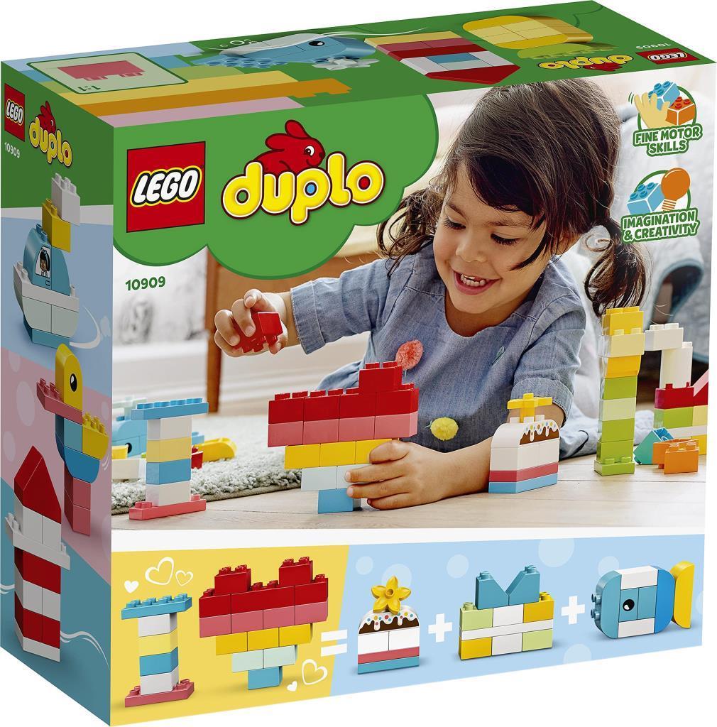 LEGOLEGO® DUPLO Classic Kalp Kutusu 10909 - Küçük Çocuklar için Yaratıcı Oyuncak Yapım Seti (80 Parça)