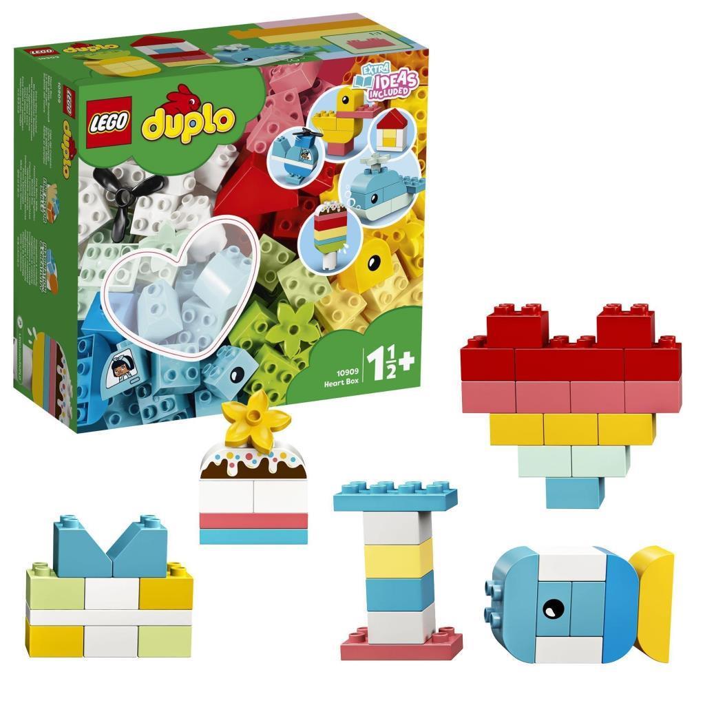 LEGOLEGO® DUPLO Classic Kalp Kutusu 10909 - Küçük Çocuklar için Yaratıcı Oyuncak Yapım Seti (80 Parça)