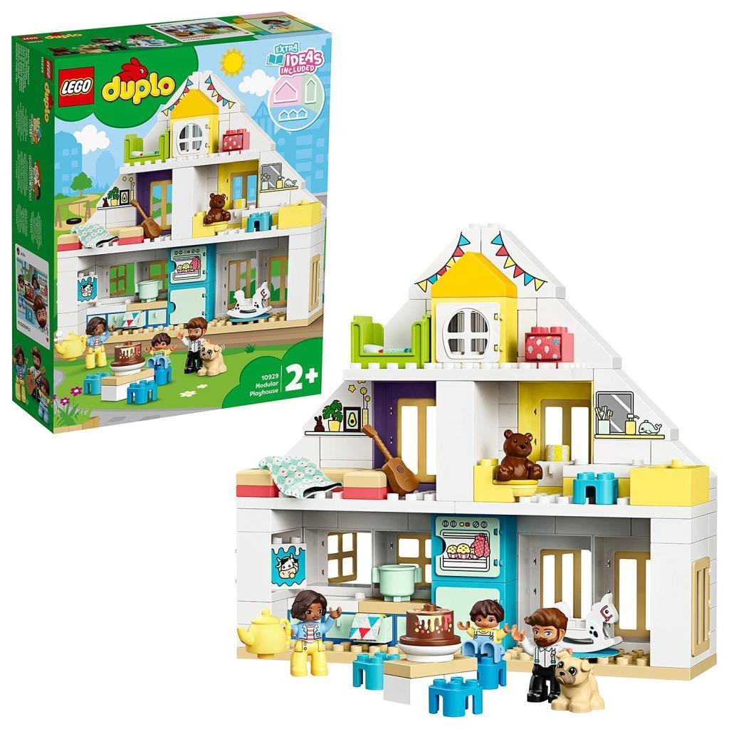 LEGOLEGO DUPLO Modüler Oyun Evi 10929 - Küçük Çocuklar için Oyuncak Yapım Seti (129 Parça)