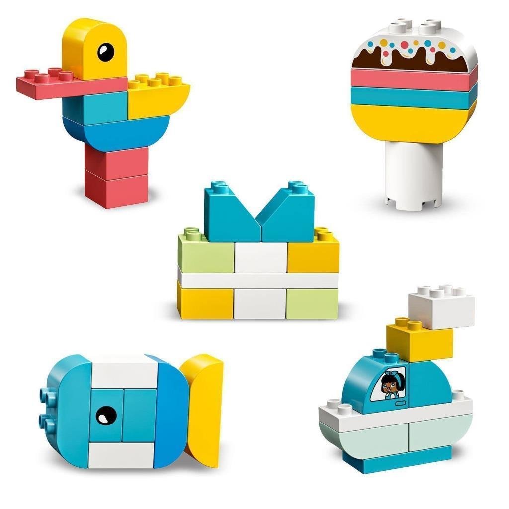 LEGOLEGO® DUPLO Classic Kalp Kutusu 10909 - Küçük Çocuklar için Yaratıcı Oyuncak Yapım Seti (80 Parça)