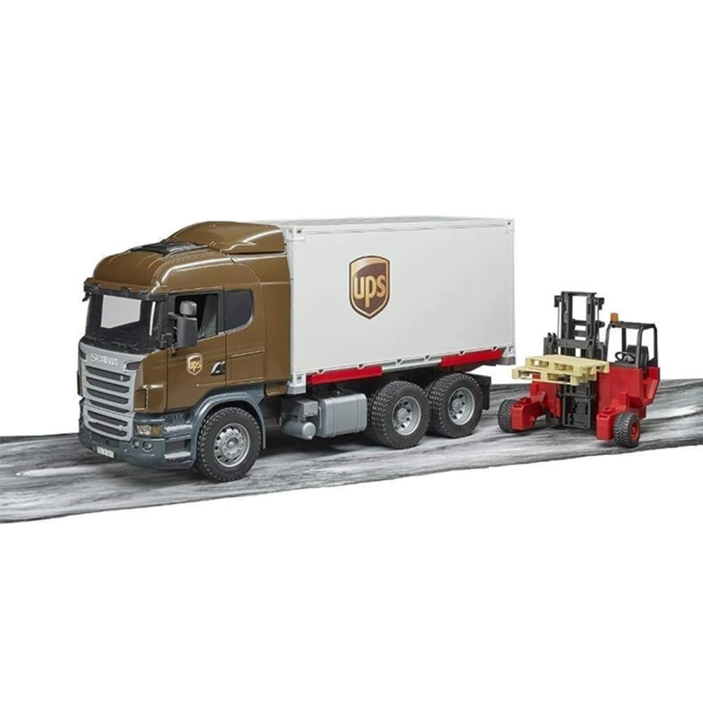 BRUDERG-BRUDER SCANİA R-SERİSİ UPS KARGO KAMYONU