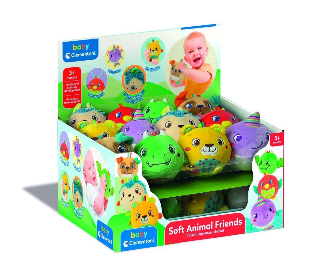 CLEMENTONIClementoni Baby Yumuşak Hayvan Arkadaşlar 17683