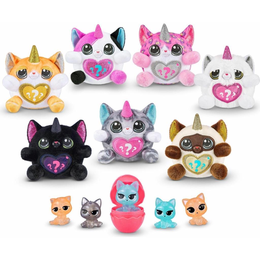 Giochi PreziosiGiochi Preziosi Rainbocorns Kittycorn Mini Sürpriz, Sürpriz Yumurtadan Çıkan Sevimli Peluş Oyuncak