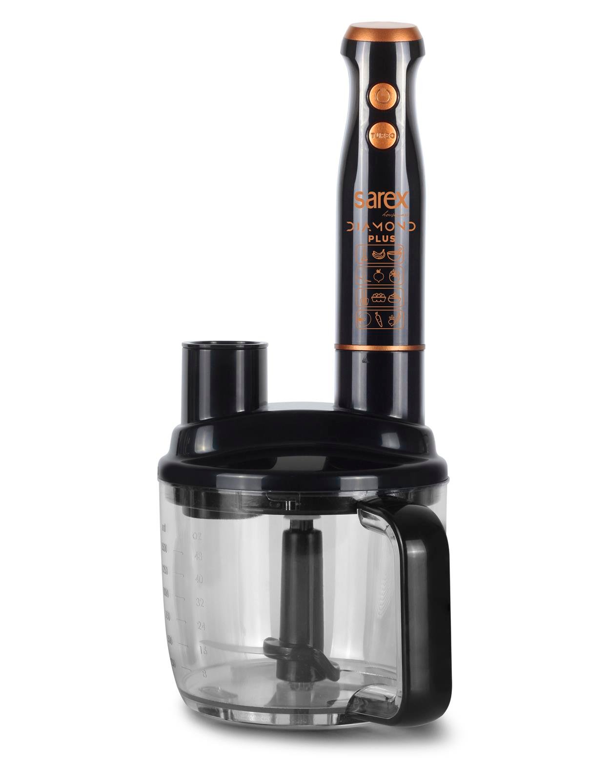 SR-2020 DIAMOND PLUS BLENDER SET SİYAH