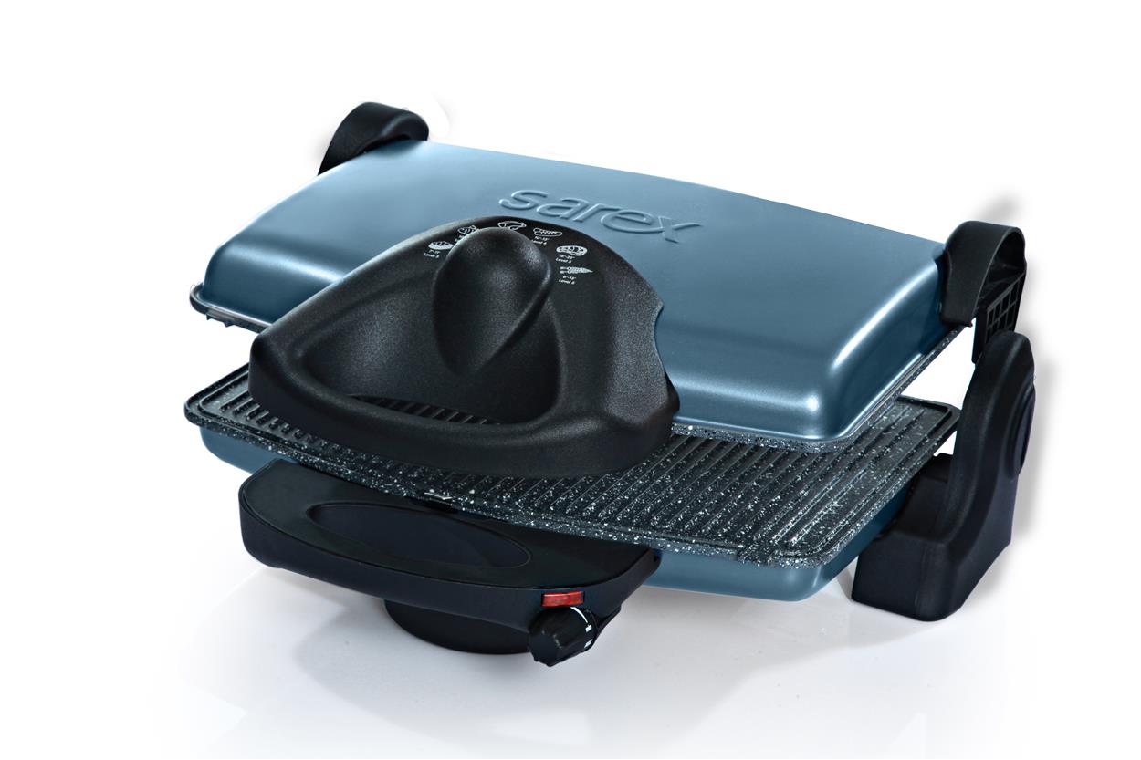SR-3400 KAHVALTIM TOST MAKİNESİ MAVİ