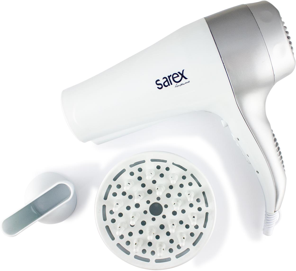 SR-4110 EMİLY SAÇ KURUTMA MAKİNESİ BEYAZ-GÜMÜŞ