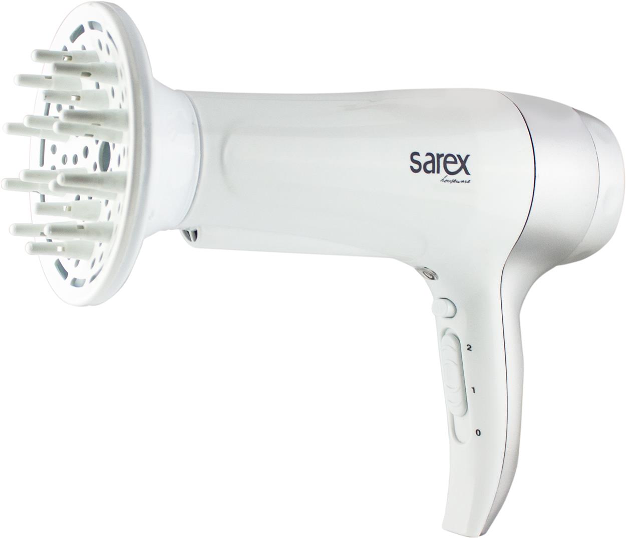 SR-4110 EMİLY SAÇ KURUTMA MAKİNESİ BEYAZ-GÜMÜŞ
