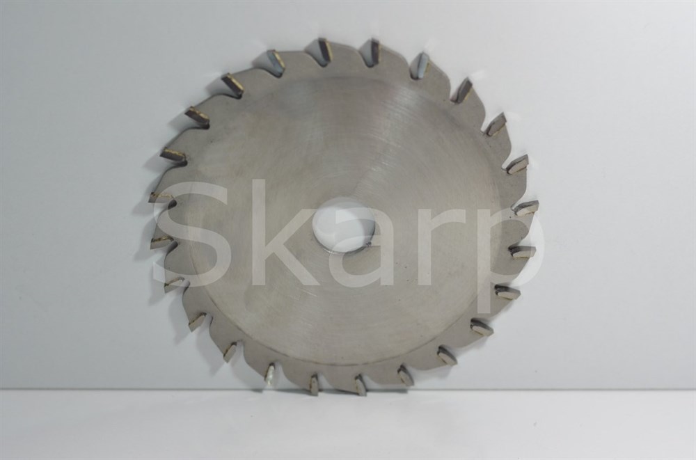 Faba Mdf, Suntalam Yatar Daire Testeresi Tekli Çizer (TRF) 125*3,1/4,3*20 Z:24 GR/GM HW