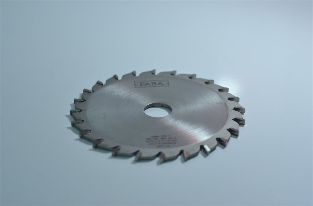 Faba Mdf, Suntalam Yatar Daire Testeresi Tekli Çizer (TRF) 125*3,1/4,3*20 Z:24 GR/GM HW