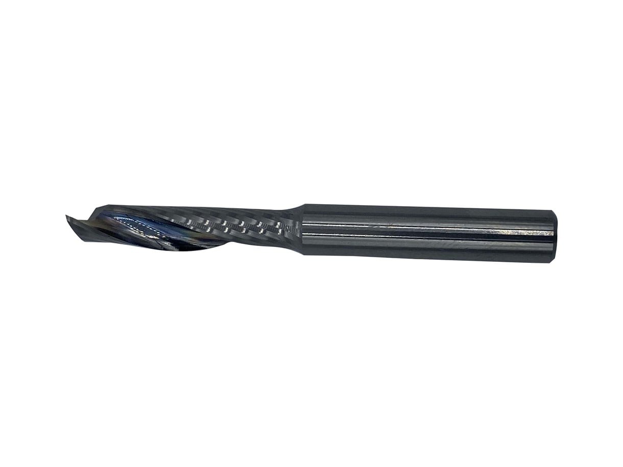 Pvc & Plexiglass için Karbür Freze Ucu D:8,I:22,L:80,S:8,Z:1