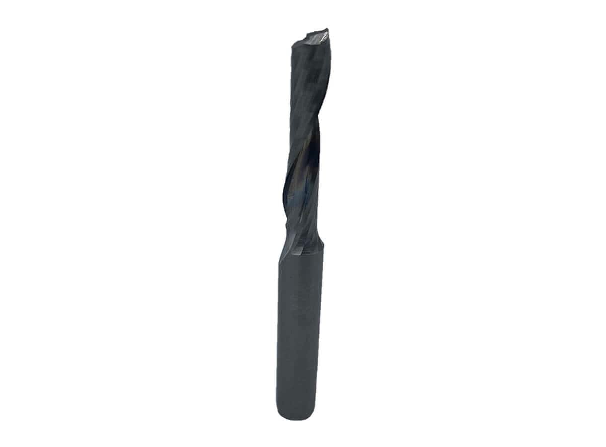 Pvc & Plexiglass için Karbür Freze Ucu D:8,I:22,L:80,S:8,Z:1