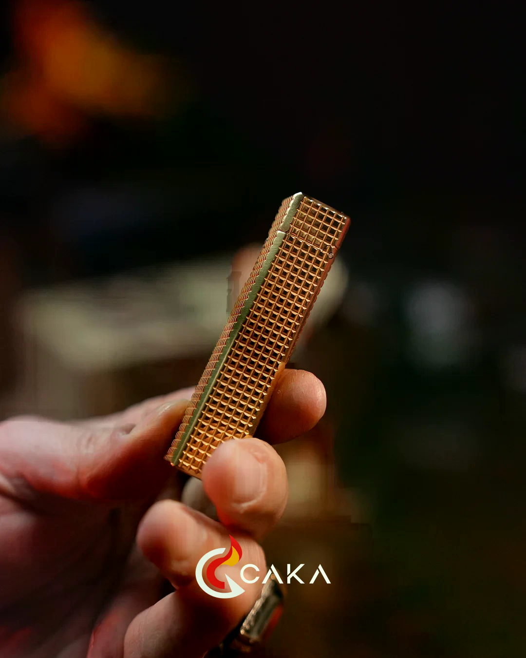 CKL-062,Caka Lighter Petra Titan Gold Benzinli Çakmak